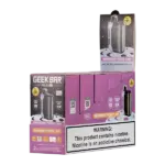 Raspberry Peach Lime Geek Bar Pulse X 25k - Image 2