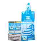 Blue Razzle Ice Fifty Bar - Image 3