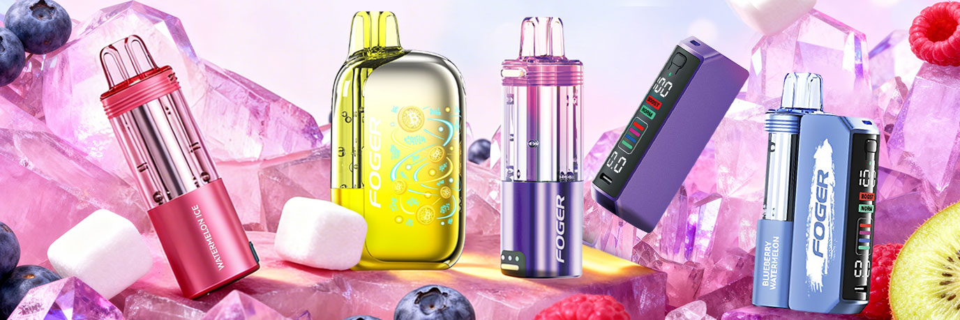 foger vape refill - Step-by-step visual guide on replacing a Foger vape refill pod