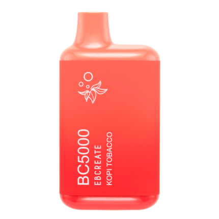 Vari dispositivi monouso con gusto peachy ice allineati su sfondo chiaro