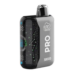 Close up of a modern foger vape battery inside a Foger device