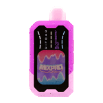 Step-by-step visual guide showing how to verify authenticity of a blue rancher b pop foger disposable vape device