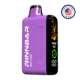 grape vape device specifications comparison chart showing puff counts and battery capacities