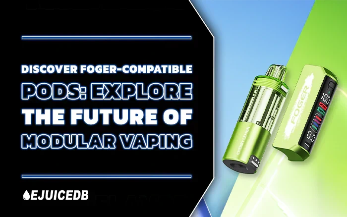 foger vape refill - Assortment of Foger vape refill pods showcasing Cola Slush, Mexico Mango, and Orange Slush flavors
